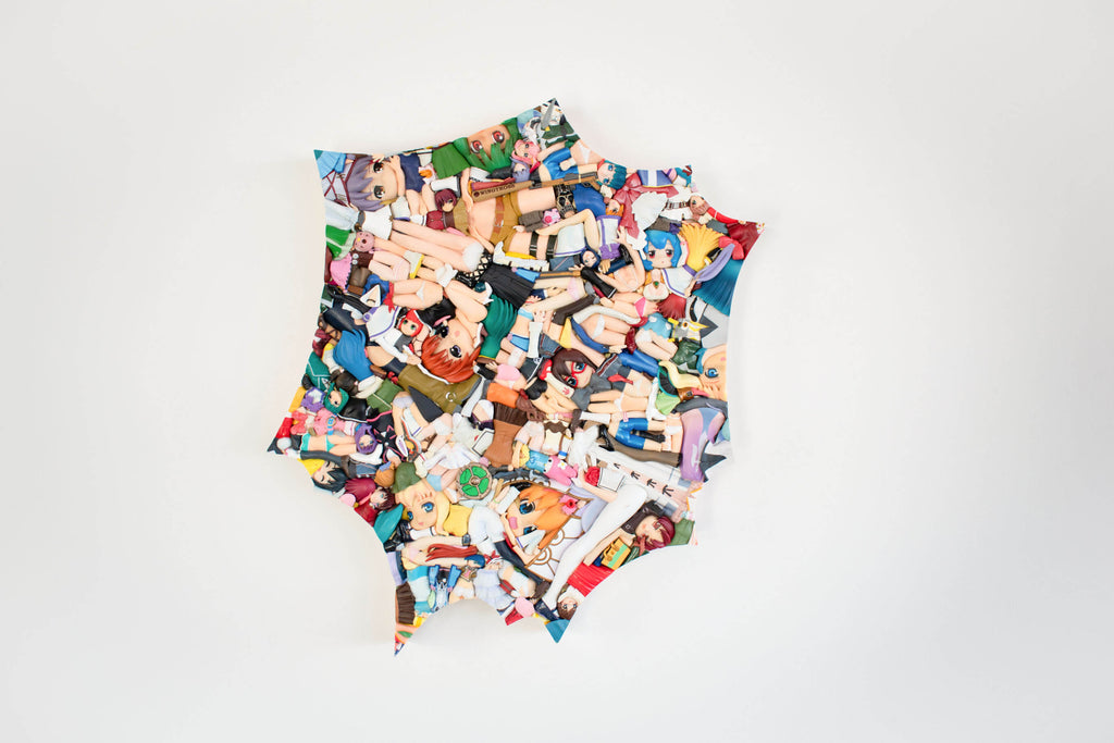 1170g, three, 2023Figure, Aluminum, PVC, Wood35.0 × 4.0 × 39.0 cm