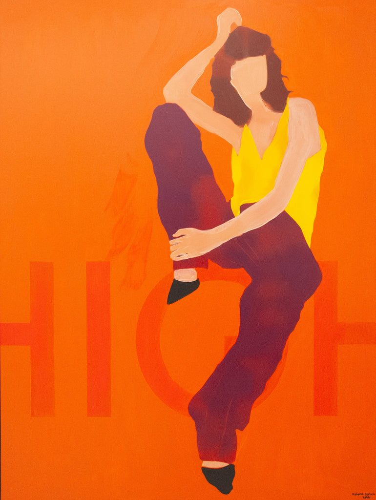 High, REBECCA BERNAU, 2023Acrylic on framed dibond90.0 × 70.0 cm