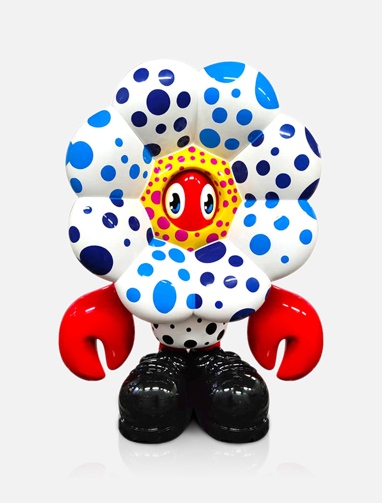 Lobster Flower, PHILIP COLBERT, 2021Acrylic and lacquer on stainless steel220.0 x 175.0 x 97.0 cmEdition of 3 Plus 2Artist's Proofs (#1/3)