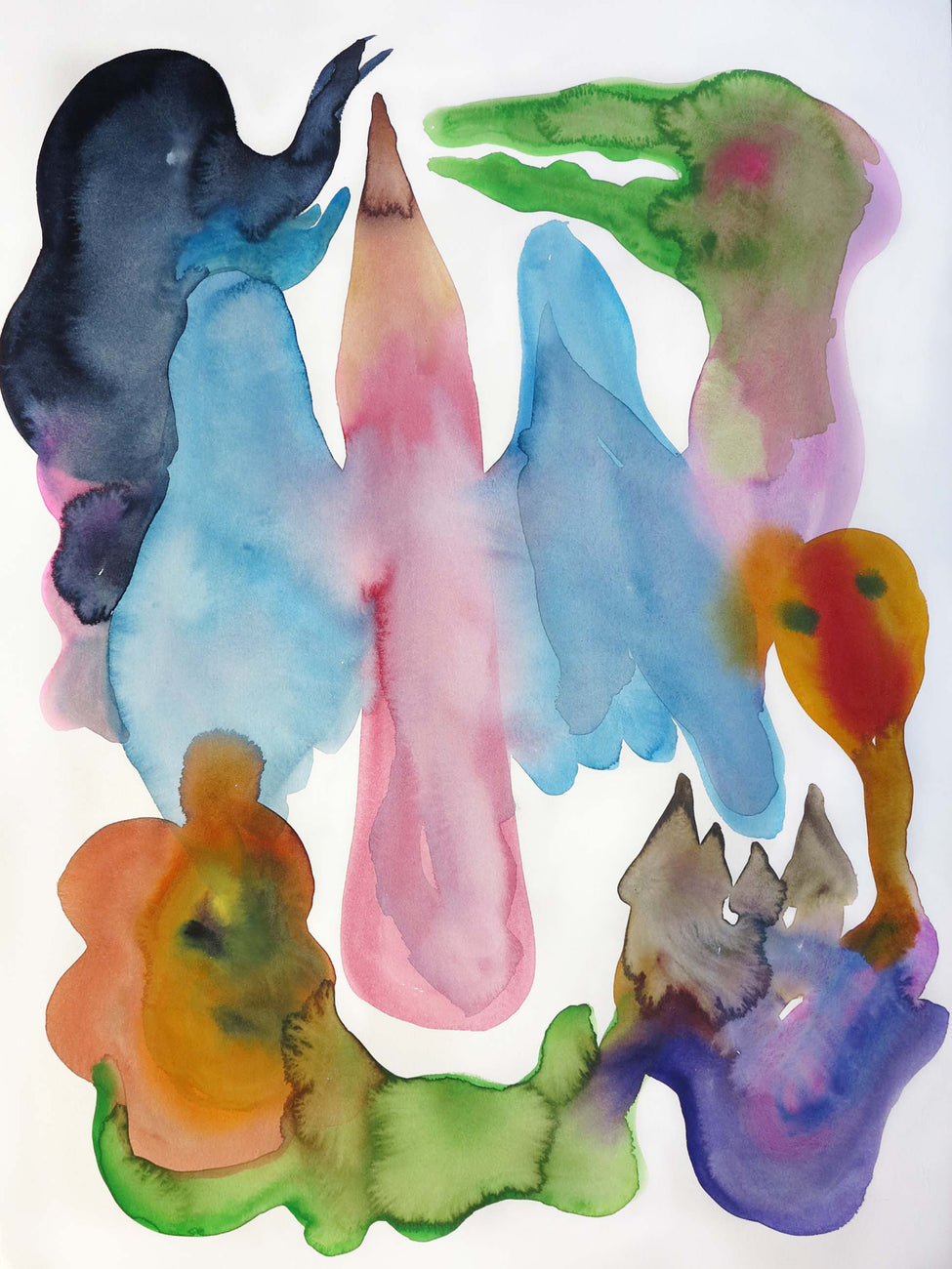 Angel Pen, FABIEN VERSCHAERE, 2021Paper, Watercolor80.0 × 60.4