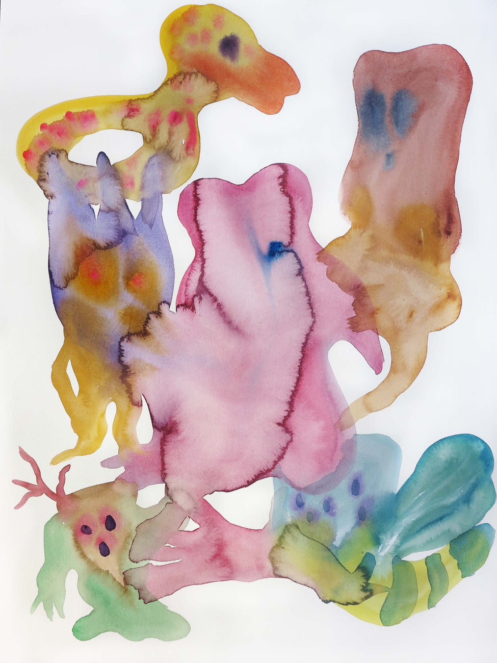 Fisher, FABIEN VERSCHAERE, 2021Paper, Watercolor80.0 × 60.2