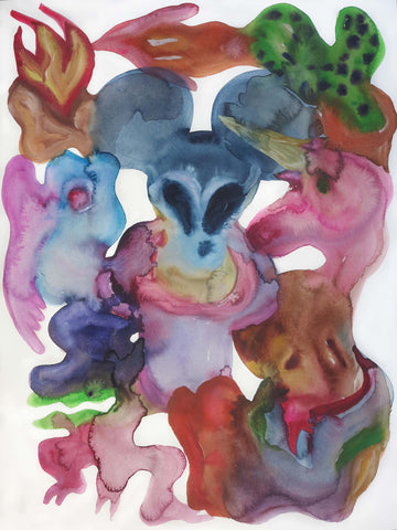 Mike Mickey, FABIEN VERSCHAERE, 2021Paper, Watercolor80.0 × 60.3
