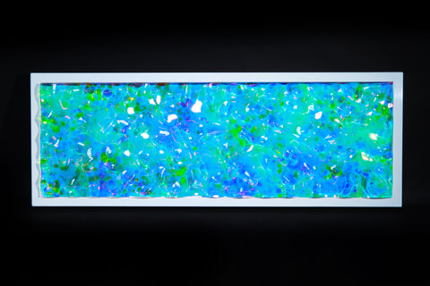Nebula Prism, GO OGAWA, 2022Acrylic, Special film, Wood33.0 × 93.0 × 5.0cm